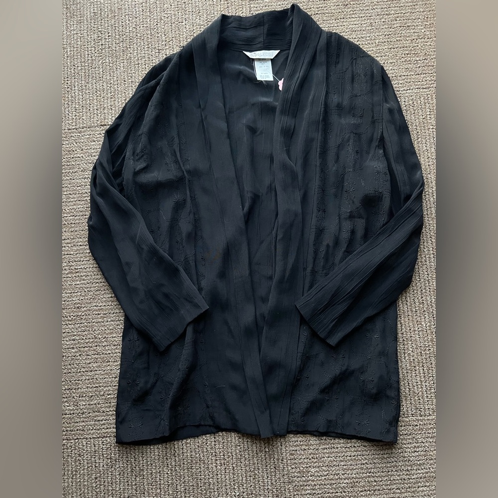 Vintage black cardigan